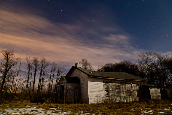 Stars Over An Abandoned Church