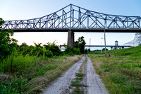 Highway 79 Bridge, Clarendon, Monroe County.