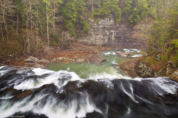 Above Cane Creek Cascades