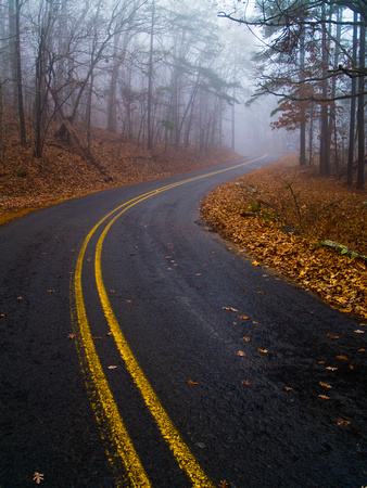 Road to Mount Nebo State Park, Arkansas