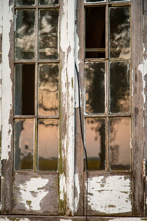 Window Of An Abandoned Home, Varner, Lincoln County