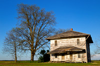 Abandoned farmhouse Near Tichnor, Arkansas County.