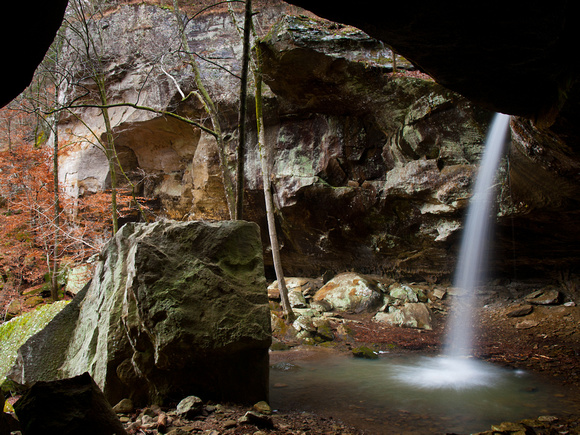 Pam's Grotto Falls